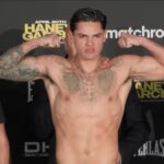 Ryan Garcia weigh in flex