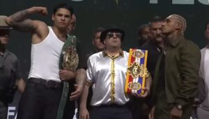Ryan Garcia vs Conor Benn Ny press conference photo