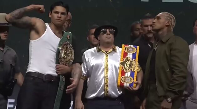 Ryan Garcia vs Conor Benn Ny press conference photo