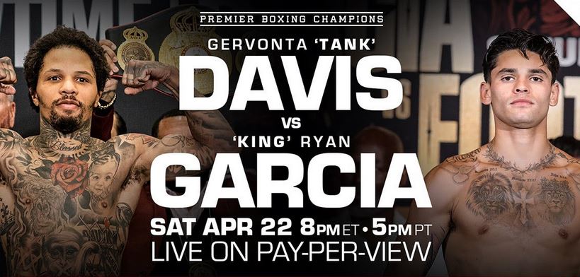 Gervonta Tank Davis vs King Ryan Garcia April 22 2023