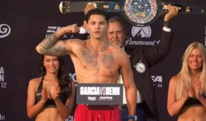 Ryan Garcia Zuffa Boxing weigh in