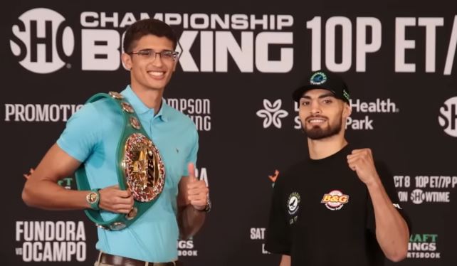 Sebastian Fundora vs Carlos Ocampo Fight Press conference