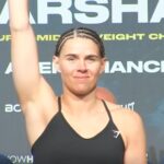 Boxer PFL Savannah Marshall weighs in for her bout