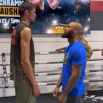 Sebastian Fundora vs. Chordale Booker PBC face off