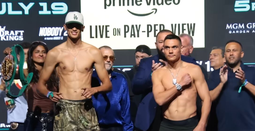 Sebastian Fundora vs Tim Tszyu rematch weigh in