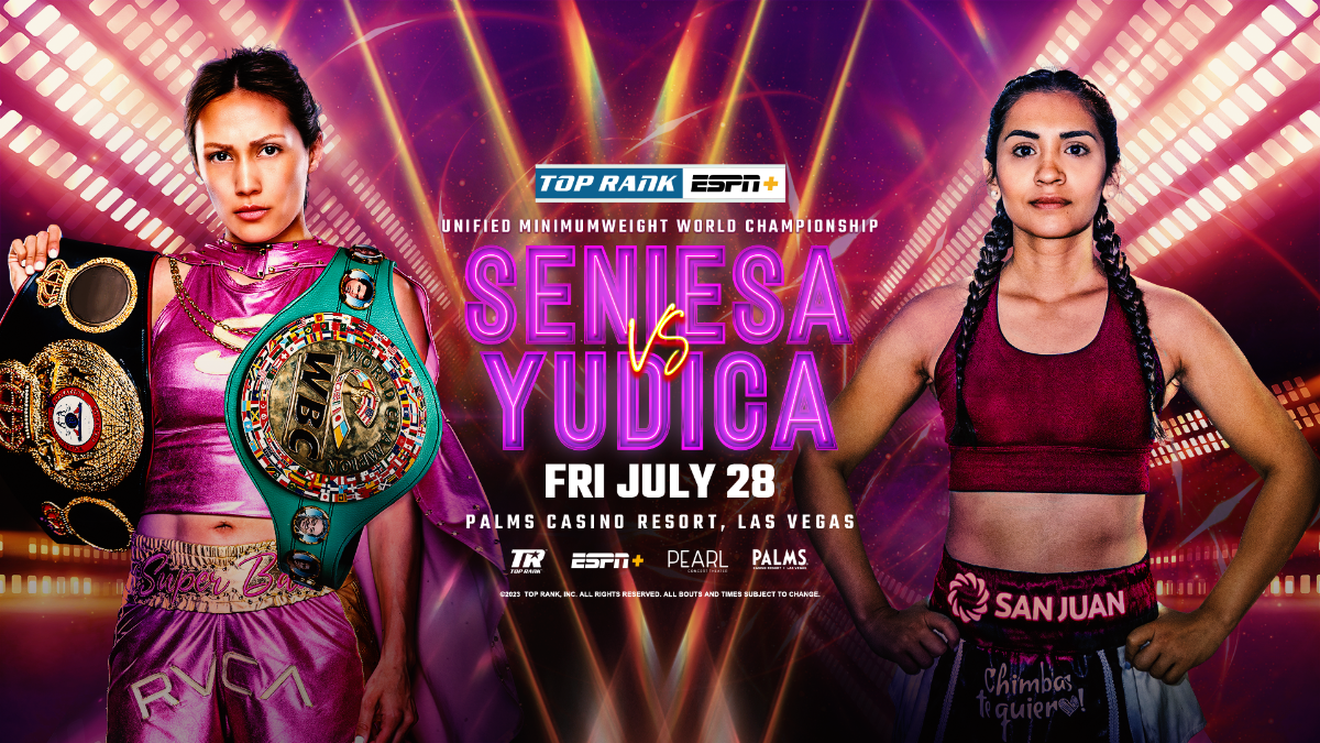 Seniesa Estrada vs. Leonela Yudica womens boxing championship