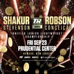 Shakur Stevenson vs Robson Conceicao Fight Poster ESPN