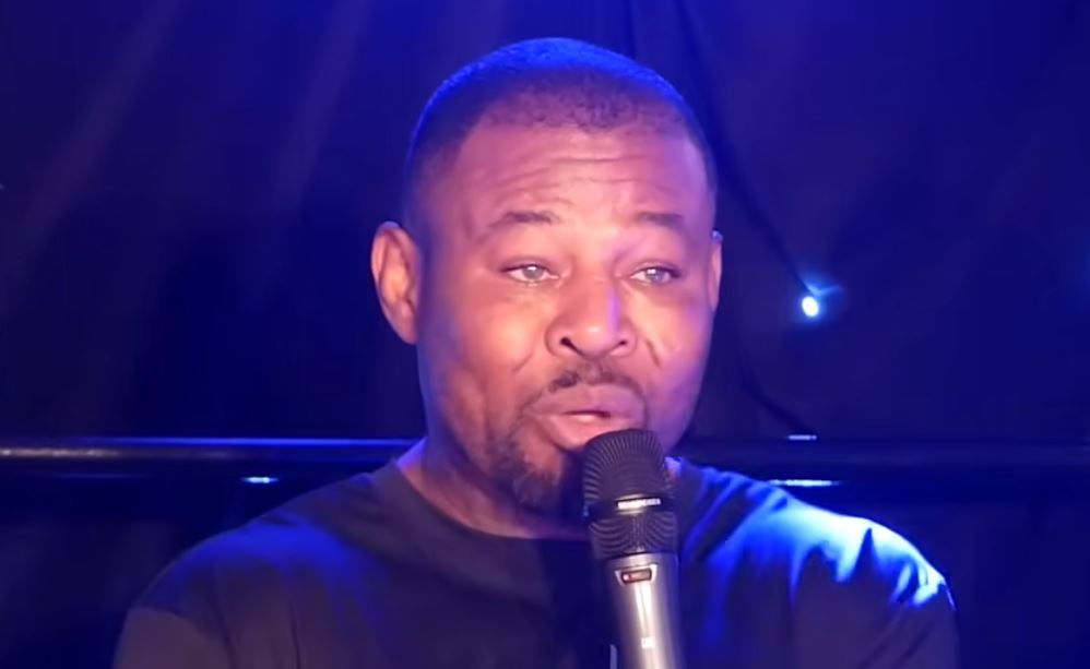 Boxer Shane Mosley at Press Conference for his fight with Matt Floyd
