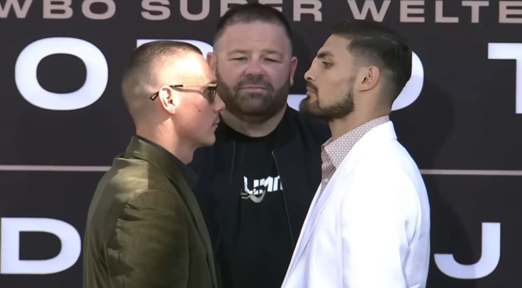 Tim Tszyu vs Carlos Ocampo Fight Face Off