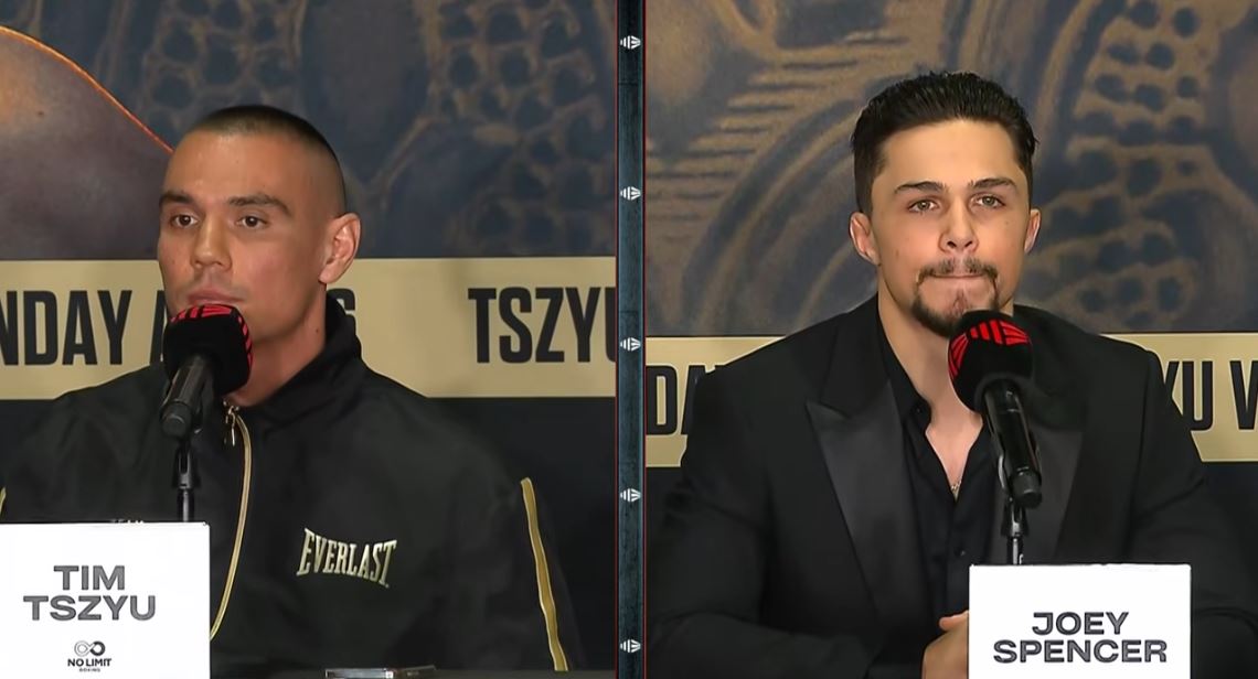 Tim Tszyu vs Joey Spencer April 4 press conference