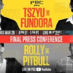 Tim Tszyu vs Sebastian Fundora and Rolly vs Pitbull