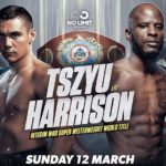 Tim Tszyu vs Tony Harrison fight poster