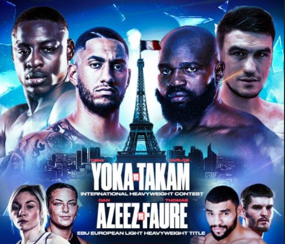 Tony Yoka vs Carlos Takam boxing march 11 2023