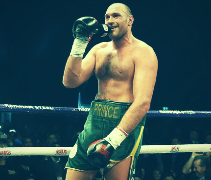 Tyson fury singing