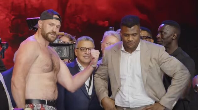 Tyson Fury vs. Francis Ngannou boxing