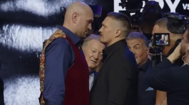 Tyson Fury versus Oleksandr Usyk 2024