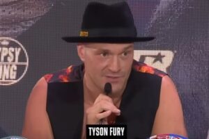 Boxing champ Tyson Fury 2024