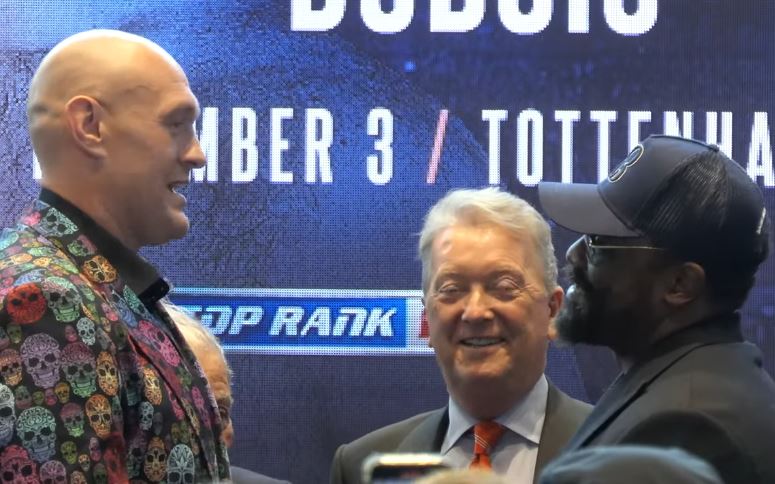 Tyson Fury vs Derek Chisora 3 fight presser