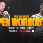 Tyson Fury - Francis Ngannou open workout