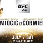 UFC 226 fight poster