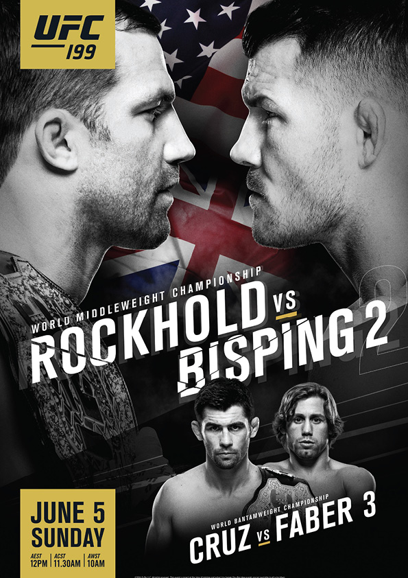 UFC199PosterRockholdvsBisping