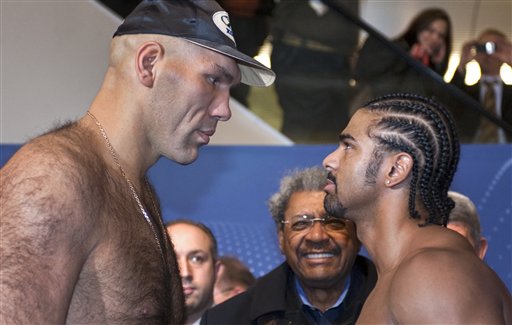 Germany Boxing Valuev Haye