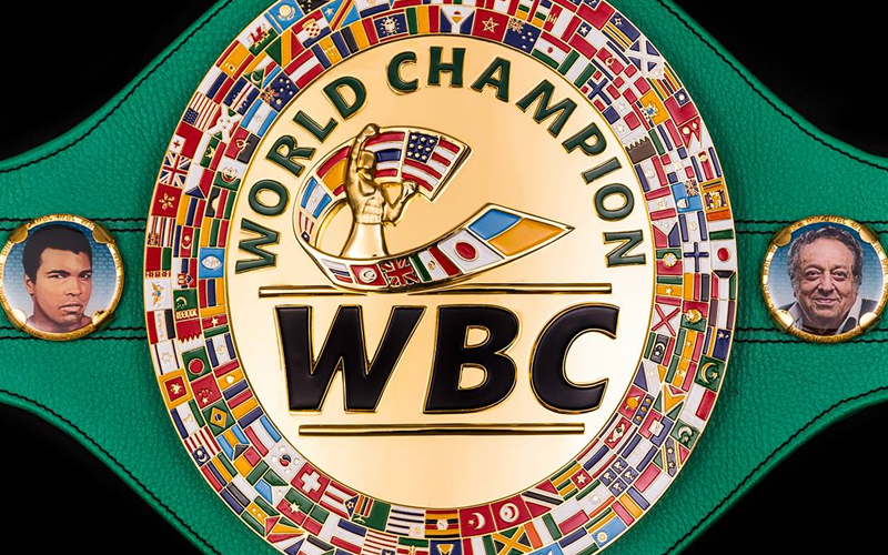 WBC championship belt