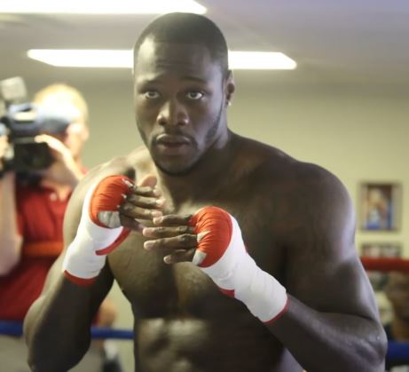 Young Deontay Wilder