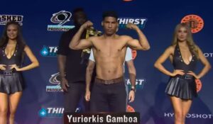 Yuriorkis Gamboa bare knuckle boxing