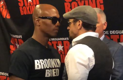 Zab Judah Cletus Seldin face off