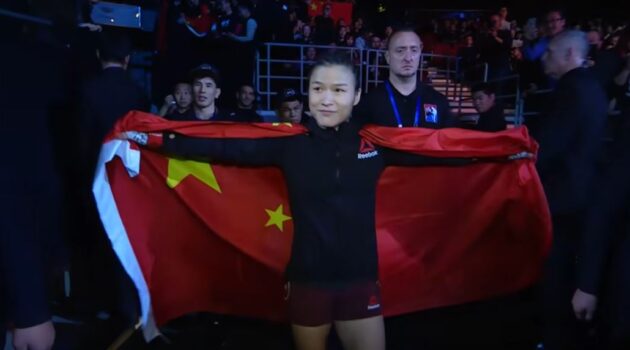 Women's UFC champion Zhang Weili