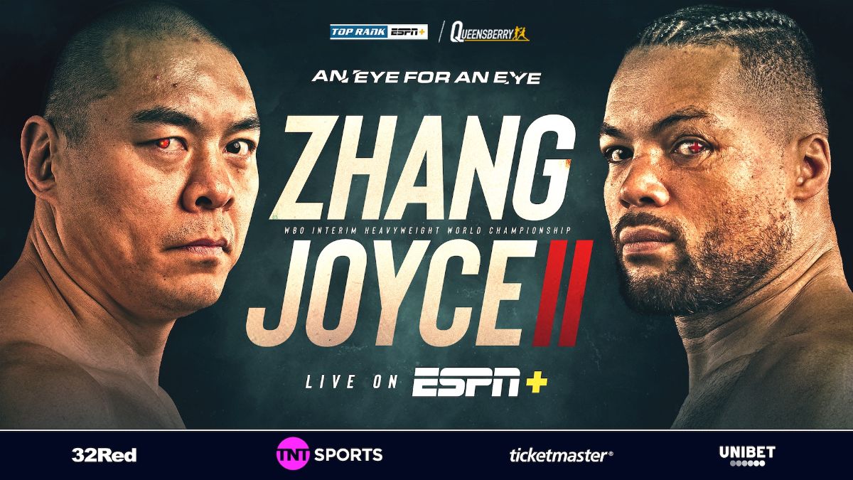 Zhilei Zhang vs. Joe Joyce 2 September 23, 2023