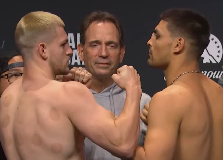 Callum Walsh vs Carlos Ocampo weigh in for Zuffa Boxing 01