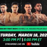 Gilberto ‘Zurdo’ Ramirez vs Gabe Rosado fight 2023