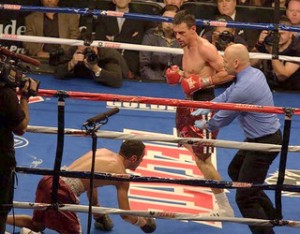 guerrero knocks down escobedo