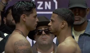 Ryan garcia and Rolly Romero face off