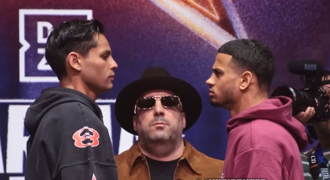 Ryan Garcia and Rolly Romero face off