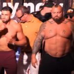 Misfits Boxing Tommy Fury vs Eddie Hall weigh in